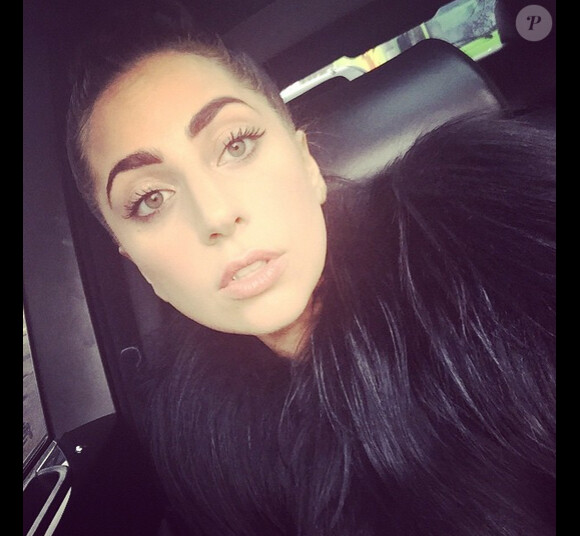 Lady Gaga en pleine gueule de bois : lendemain difficile pour la star le 25 janvier 2015.