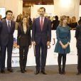  Le roi Felipe VI et la reine Letizia d'Espagne inauguraient le 27 janvier 2015 la 35e édition de la FITUR, le salon international du tourisme de Madrid. 
