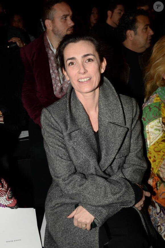 Mademoiselle Agnès assiste au défilé Zuhair Murad haute couture printemps-été 2015 au Palais de Tokyo. Paris, le 29 janvier 2015.