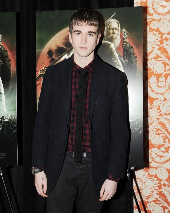 Gabriel-Kane Day-Lewis à la première du "Septième fils" à New York, le 30 janvier 2015.