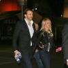 Britney Spears et son compagnon Charlie Ebersol à la sortie du Phoenix Stadium où se déroulait le Super Bowl, le 1er février 2015