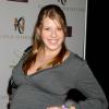 Jodie Sweetin enceinte de son premier enfant. Le 2 février 2008 à Los Angeles.