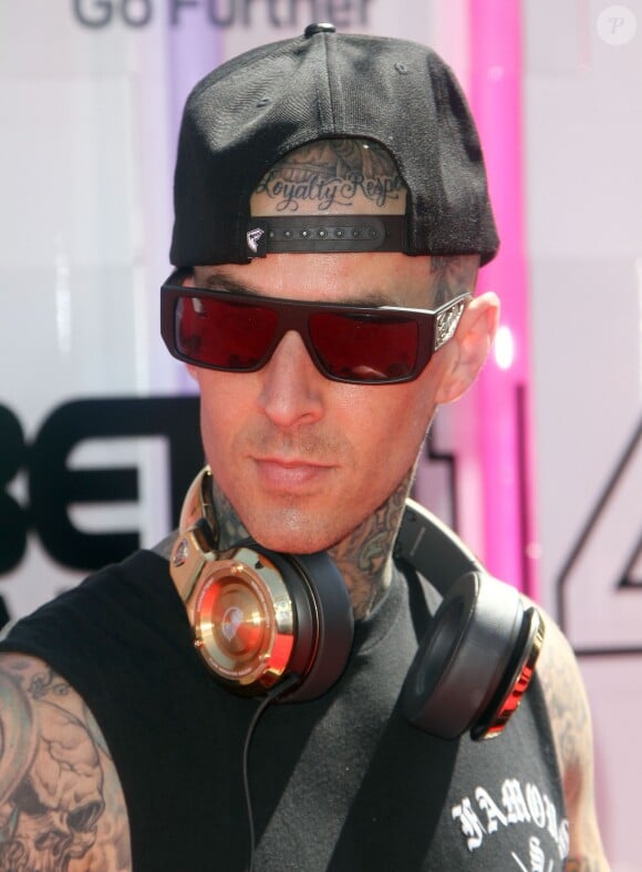 Travis Barker - Soirée des "BET Awards" à Los Angeles le 29 juin 2014.  