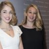 Alice Isaaz et Ludivine Sagnier - Photocall de la soirée des "Révélations César 2015" au salon Chaumet à Paris le 12 janvier 2015.