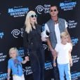  Gwen Stefani et Gavin Rossdale avec leurs fils Kingston et Zuma à Los Angeles, le 17 juin 2013.  