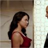 Michelle Rodriguez et Vin Diesel dans Fast & Furious 7.