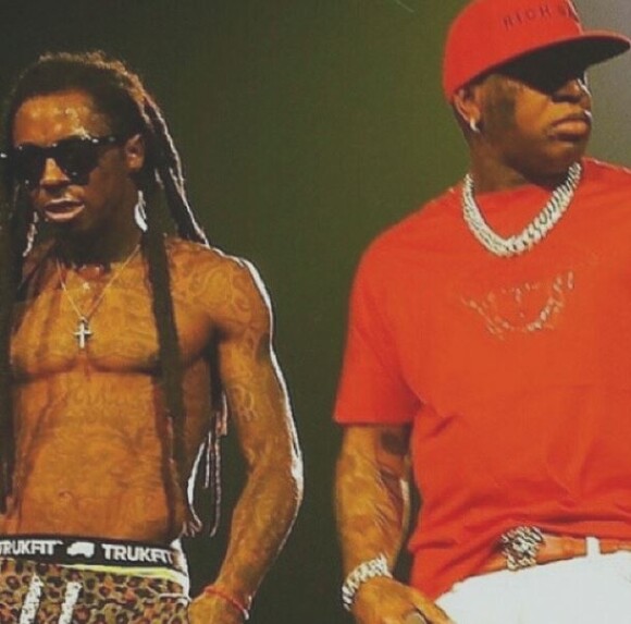 Le divorce semble consommé entre Lil Wayne et son mentor, Birdman. Photo publiée le 24 novembre 2014.