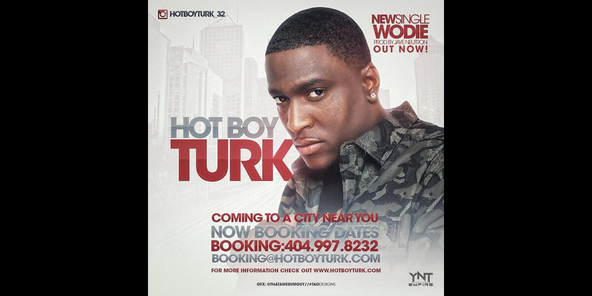 Photo : Turk, ex-membre du groupe Hot Boys signé chez Cash Money