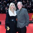  Werner Herzog et sa femme Lena - Avant-premi&egrave;re du film "Queen of the Desert" lors du 65e festival du film de Berlin, la Berlinale, le 6 f&eacute;vrier 2015 