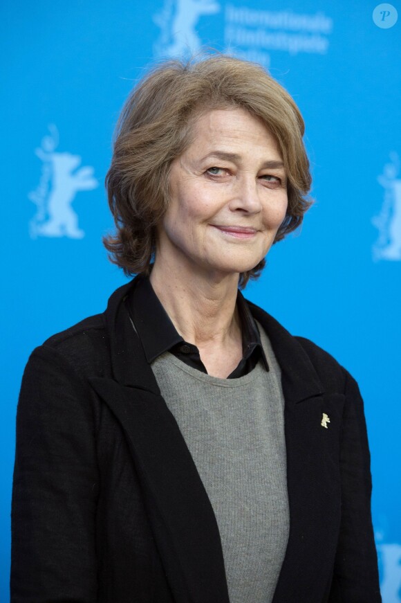 Charlotte Rampling - Photocall du film "45 Years" lors du 65e festival du film de Berlin, la Berlinale, le 6 février 2015.