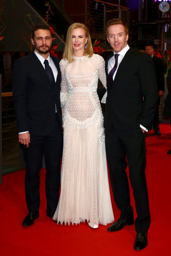 James Franco, Nicole Kidman et Damian Lewis - Avant-première du film "Queen of the Desert" lors du 65e festival du film de Berlin, la Berlinale, le 6 février 2015.