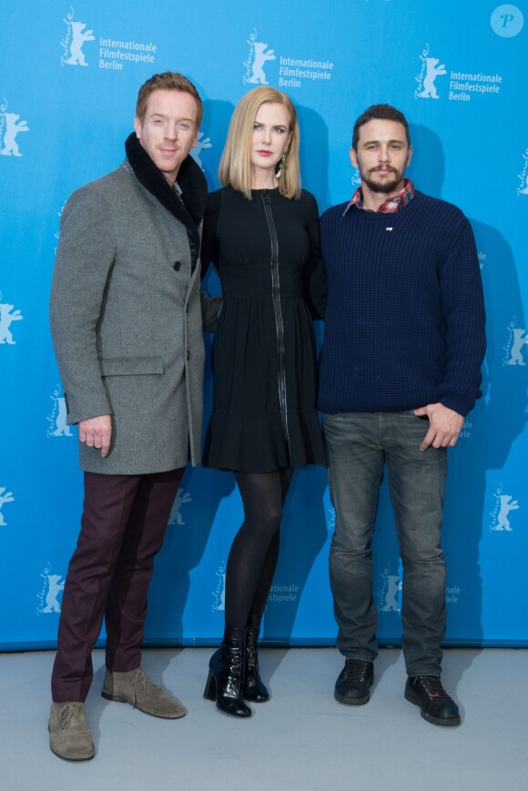 Damian Lewis, Nicole Kidman et James Franco - Photocall du film "Queen of the Desert" lors du 65e festival du film de Berlin, la Berlinale, le 6 février 2015