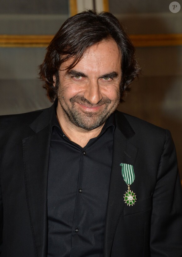 André Manoukian, au Ministère de la Culture à Paris, le 29 janvier 2014. 