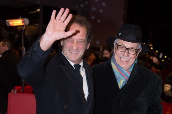 Vincent Lindon et Dieter Kosslick - Avant-première du film "Le Journal d'une femme de chambre" lors du 65e festival du film de Berlin, la Berlinale, le 7 février 2015