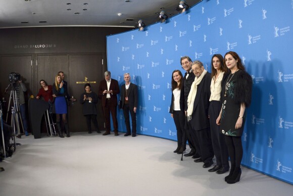 Susanna Hohlrieder, Winfried Glatzeder, Peter Kern, Nicole Gerdon, Amira Casar - Photocall du film "The Last Summer of the Rich" lors du 65 ème festival du film de Berlin, la Berlinale, le 7 février 2015. 07/02/2015 - Berlin