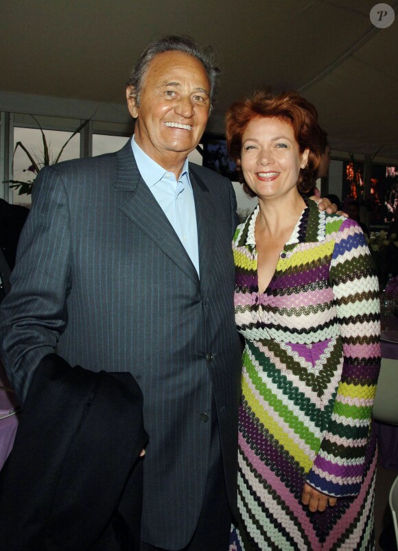 Roger Hanin et sa compagne Agnès en 2009.