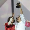 The Do (Olivia Merilahti et Dan Levy) - Soirée des 30ème Victoires de la Musique au Zénith de Paris, le 13 février 2015.13/02/2015 - Paris