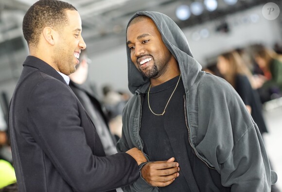 Kanye West assiste au défilé John Elliott + Co. automne-hiver 2015 aux studios Skylight Clarkson Sq. New York, le 13 février 2015.