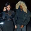 Kim Kardashian et son mari Kanye West à New York, le 14 février 2015.