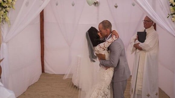 Naya Rivera : La bombe de ''Glee'' dévoile une photo rare de son mariage