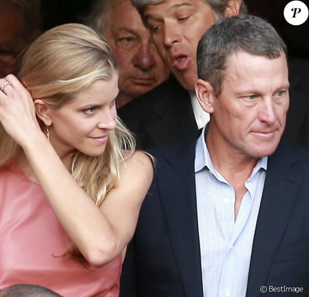 Lance Armstrong et Anna Hansen - Mariage de Lake Bell et Scott Campbell a la "Marigny Opera House" à la Nouvelle-Orleans, le 1er juin 2013.
