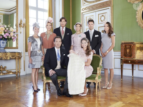 Photo officielle du baptême de la princesse Leonore de Suède, par Anna-Lena Ahlström, en juin 2014