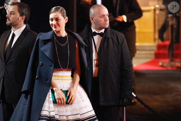 Marion Cotillard à la 40e cérémonie des César au théâtre du Châtelet à Paris, le 20 février 2015
