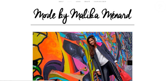 Mode by Malika, le blog de mode Malika Ménard, sorti en février 2015