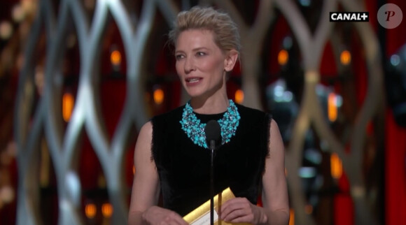 Oscars 2015 : Cate Blanchett remet le prix du meilleur acteur