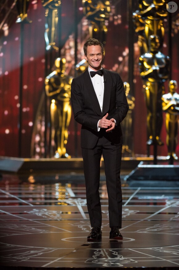 Neil Patrick Harris, maître de cérémonie la 87e cérémonie des Oscars au Dolby Theatre à Hollywood, Los Angeles, le 22 février 2015.