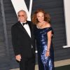 Diane von Furstenberg et Barry Diller assistent à la soirée post-Oscars du magazine Vanity Fair au Wallis Annenberg Center. Beverly Hills, Los Angeles, le 22 février 2015.