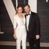 Leslie Mann et Judd Apatow assistent à la soirée post-Oscars du magazine Vanity Fair au Wallis Annenberg Center. Beverly Hills, Los Angeles, le 22 février 2015.