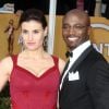 Taye Diggs, Idina Menzel à la 19e cérémonie des "Screen Actors Guild Awards" à Los Angeles, le 27 janvier 2013.