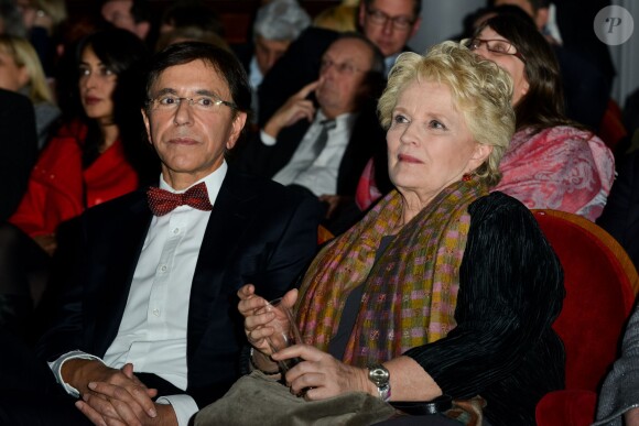Exclusif - Elio Di Rupo, Marie-Christine Barrault (la marraine du festival) - Gala d'ouverture de la 31e édition du Festival International du Film d'Amour (ou FIFA) à Mons, le 20 février 2015.