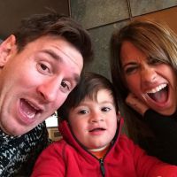 Lionel Messi : Son amusant selfie pour l'anniversaire de sa belle Antonella