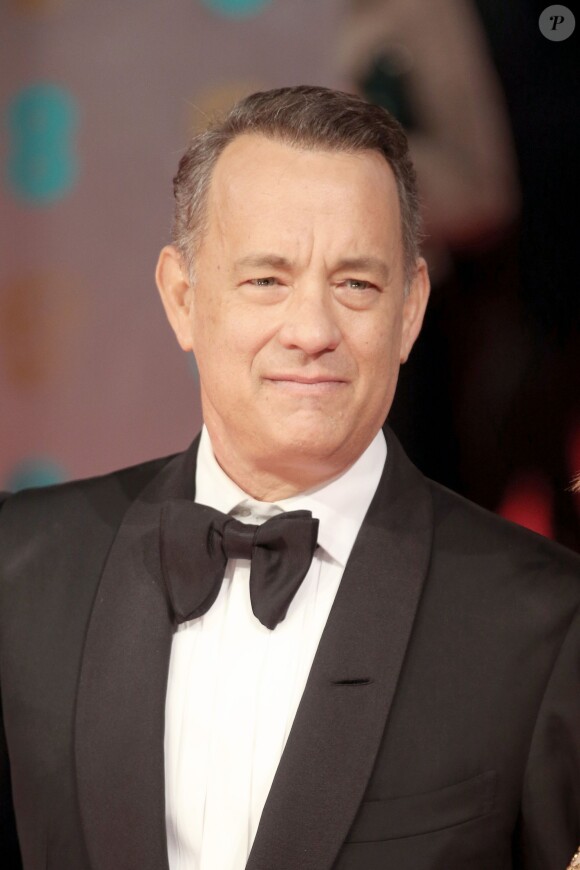 Tom Hanks  à la cérémonie des Bafta Awards à Londres, le 16 février 2014. 