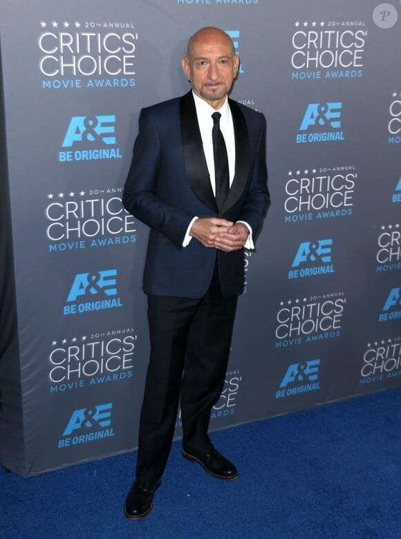 Ben Kingsley - 20e soirée annuelle des "Critics Choice Movie Awards" à Hollywood. Le 15 janvier 2015.