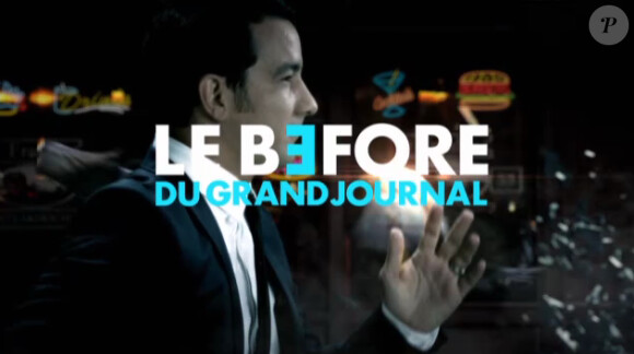 Thomas Thouroude dans le générique du Before du Grand Journal, du lundi au vendredi à 18h15 sur Canal+.