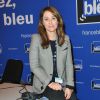 Daniela Lumbroso à radio France Bleu au Salon international de l'agriculture de la Porte de Versailles à Paris le 26 février 2015