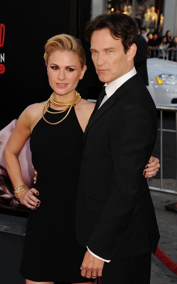Anna Paquin et Stephen Moyer - Première de la septième et ultime saison de "True Blood" à Hollywood le 17 juin 2014.