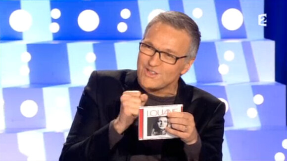 Laurent Ruquier dans On n'est pas couché sur France 2, le samedi 7 mars 2015.