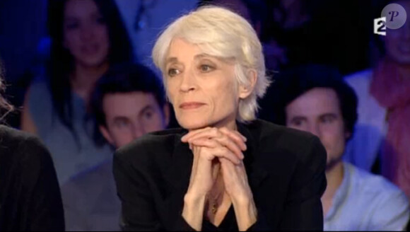 Fançoise Hardy dans On n'est pas couché sur France 2, le samedi 7 mars 2015.