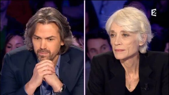 ONPC : Françoise Hardy accable Aymeric Caron et sa ''jouissance sadique''...