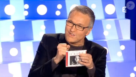 Laurent Ruquier dans On n'est pas couché sur France 2, le samedi 7 mars 2015.