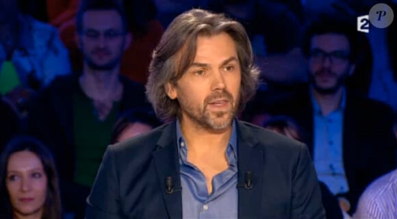 Aymeric Caron dans On n'est pas couché sur France 2, le samedi 7 mars 2015.
