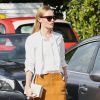 Kate Bosworth se promène dans les rues de Melrose avec son mari Michael Polish à Los Angeles, le 17 décembre 2014 '