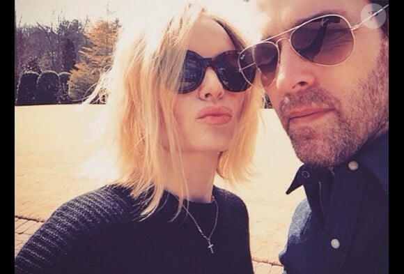 Kate Bosworth a ajouté une photo à son compte Instagram en compagnie de son mari Michael Polish, le 14 février 2015