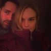 Kate Bosworth a ajouté une photo à son compte Instagram en compagnie de son mari Michael Polish, le 18 janvier 2015