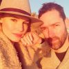 Kate Bosworth a ajouté une photo à son compte Instagram en compagnie de son mari Michael Polish, le 27 décembre 2014