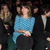 Lou Doillon assiste au défilé Saint Laurent automne-hiver 2015-2016 au Carreau du Temple. Paris, le 9 mars 2015.